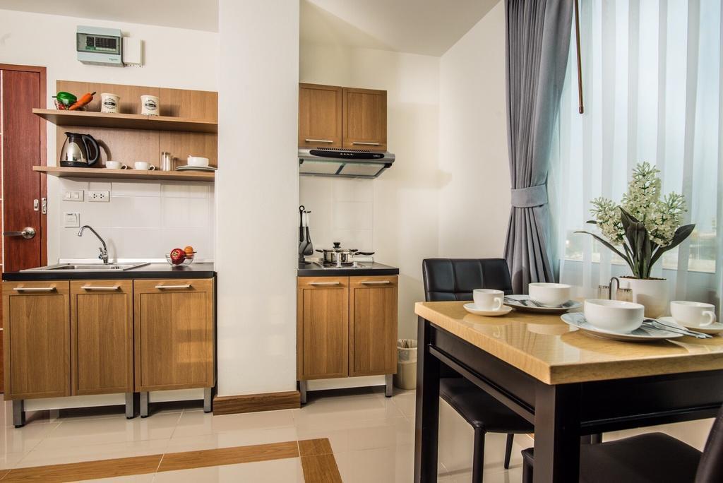Winner Serviced Apartment Si Maha Phot Ngoại thất bức ảnh